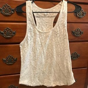 Silence + Noise lace tank